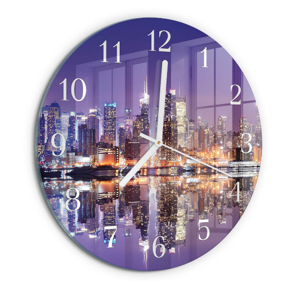 Horloge ronde Ville