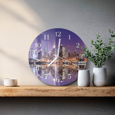 Horloge ronde Ville