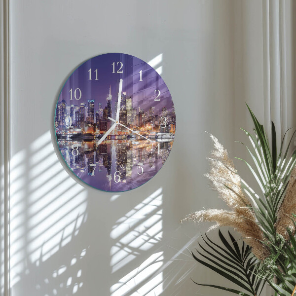 Horloge ronde Ville