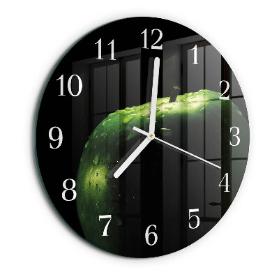 Horloge ronde Pomme