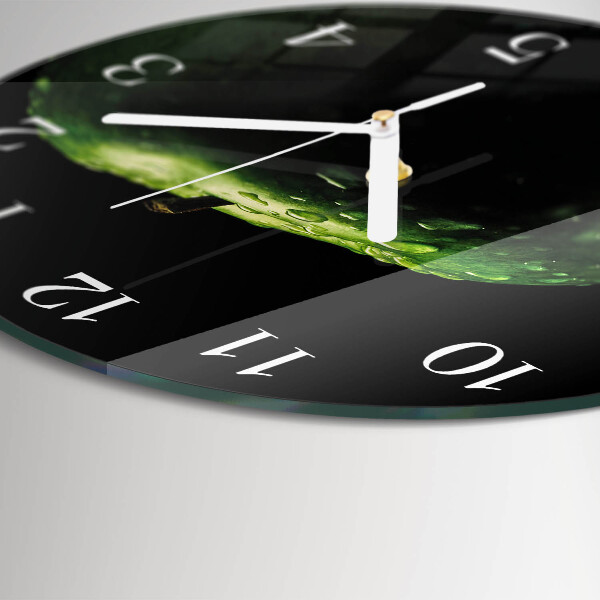 Horloge ronde Pomme