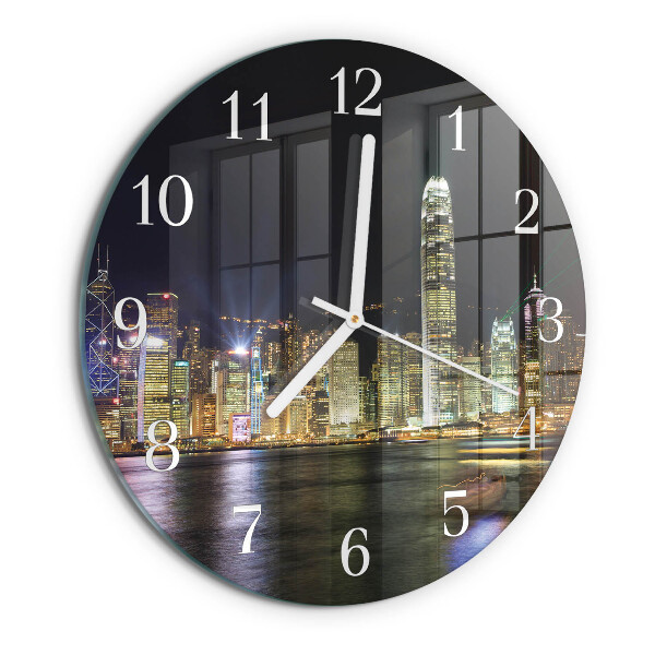 Horloge ronde Horizon