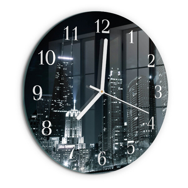 Horloge ronde Ville