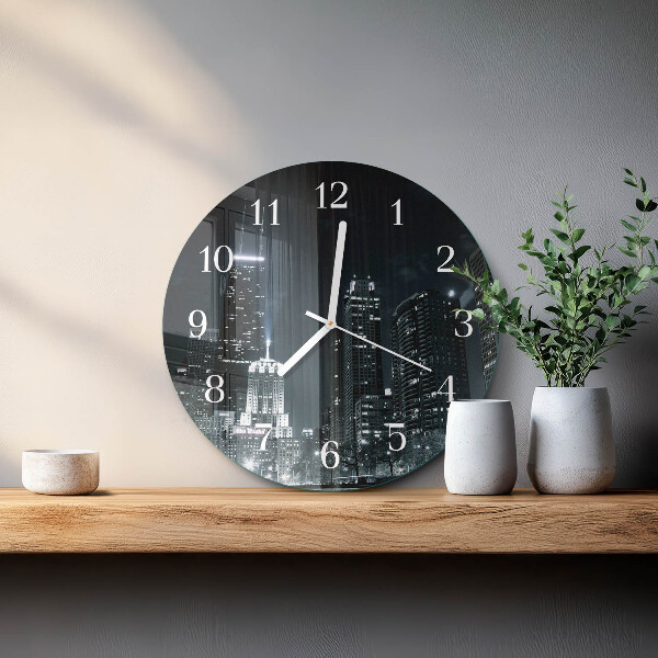Horloge ronde Ville