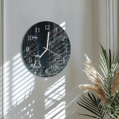 Horloge ronde Ville