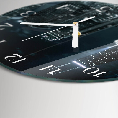 Horloge ronde Ville
