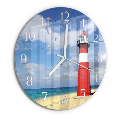 Horloge ronde Phare