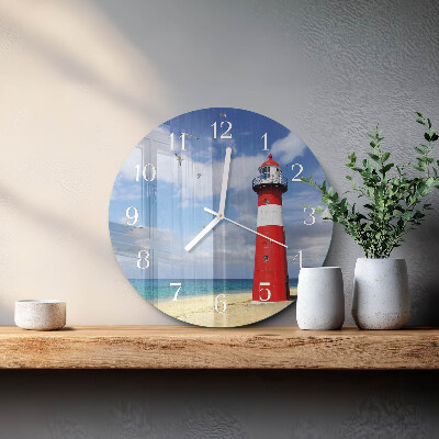 Horloge ronde Phare