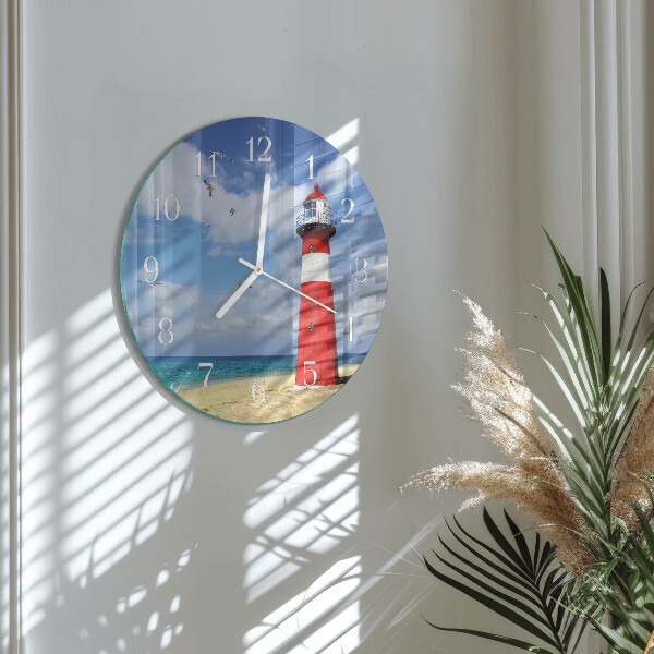 Horloge ronde Phare