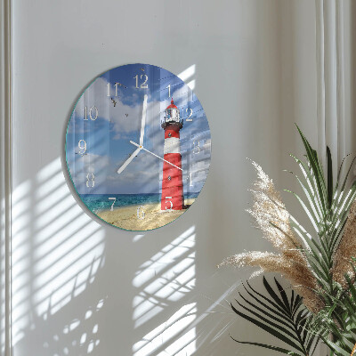 Horloge ronde Phare