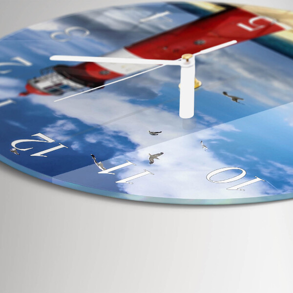 Horloge ronde Phare