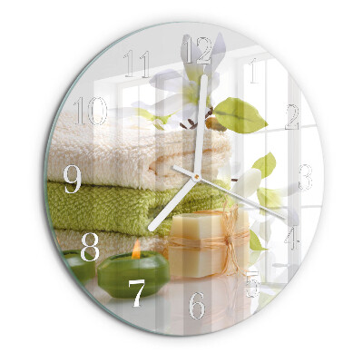 Horloge ronde Savon de spa