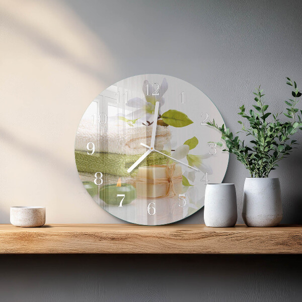 Horloge ronde Savon de spa