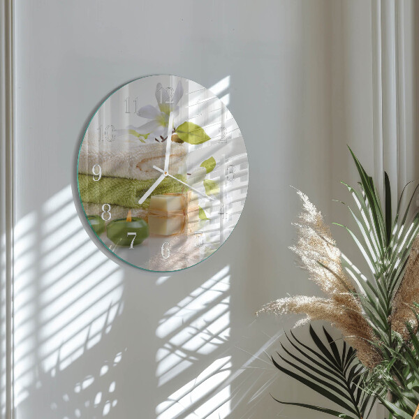 Horloge ronde Savon de spa