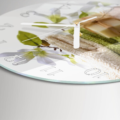 Horloge ronde Savon de spa