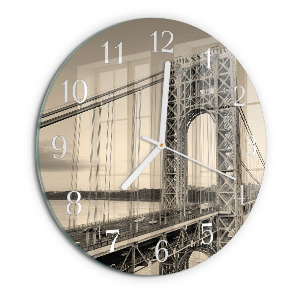 Horloge ronde Golden Gate