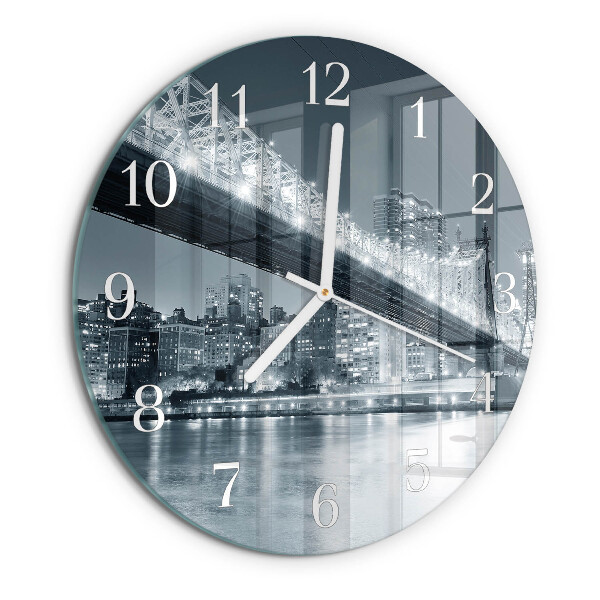 Horloge ronde Pont