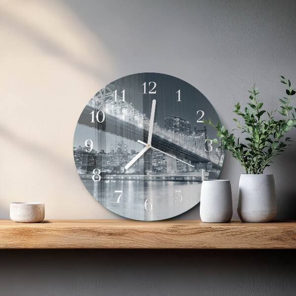 Horloge ronde Pont