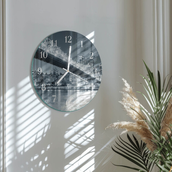 Horloge ronde Pont