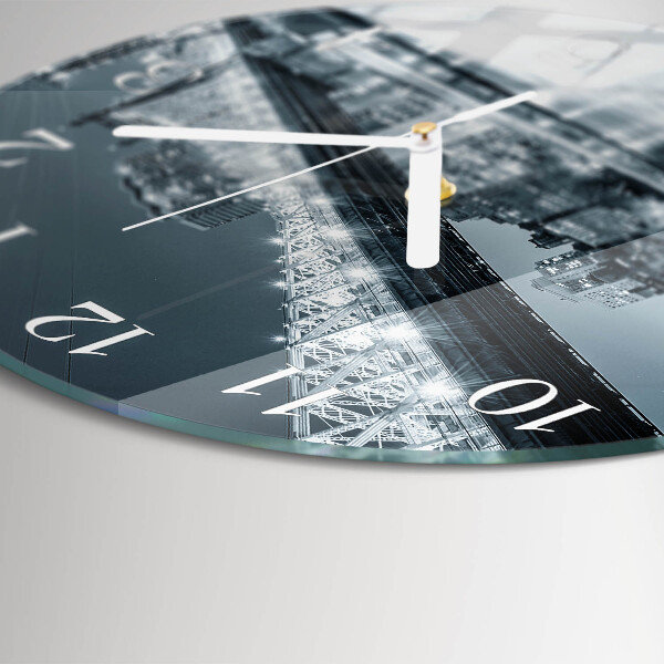 Horloge ronde Pont