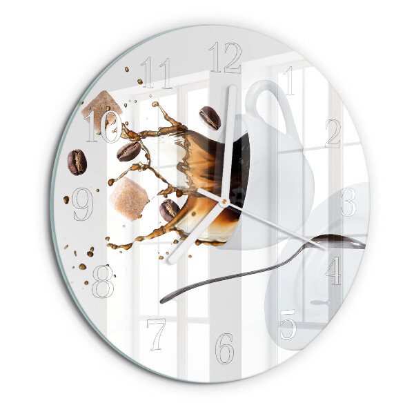 Horloge ronde Tasse