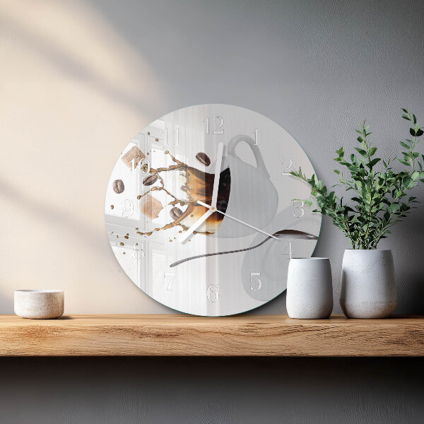 Horloge ronde Tasse