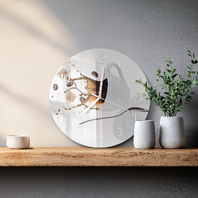 Horloge ronde Tasse