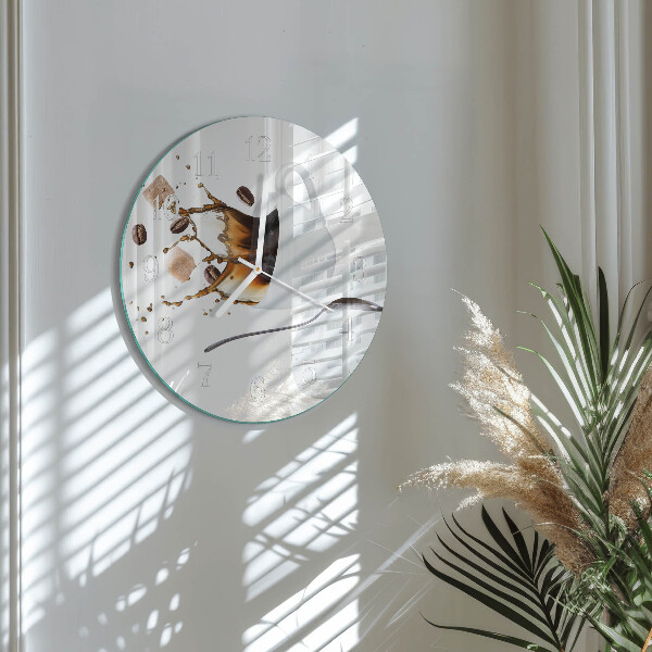 Horloge ronde Tasse
