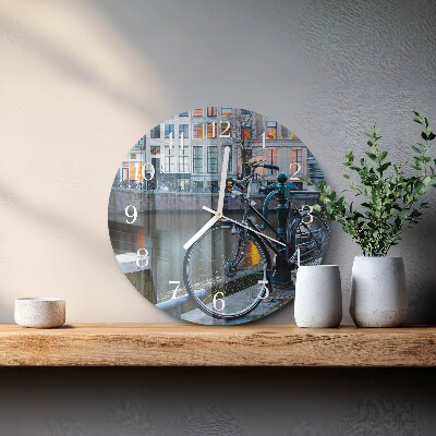 Horloge ronde Vélo