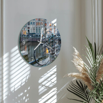 Horloge ronde Vélo