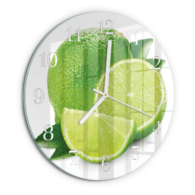 Horloge ronde Carbonate de calcium