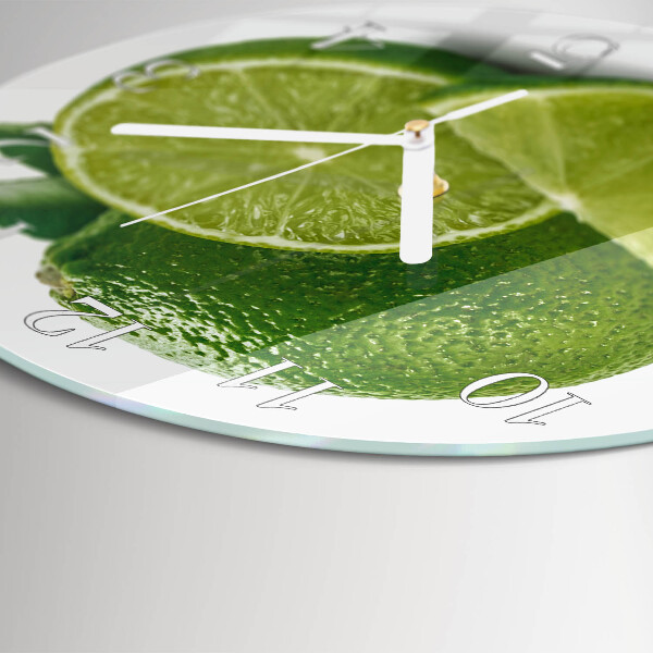 Horloge ronde Carbonate de calcium