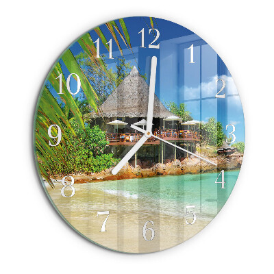 Horloge ronde Île