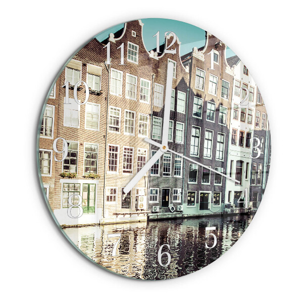 Horloge ronde Maisons