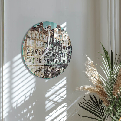 Horloge ronde Maisons