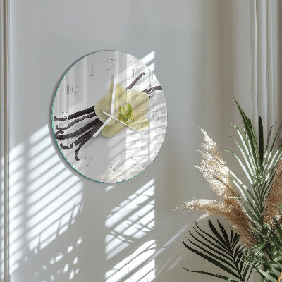 Horloge ronde Vanille