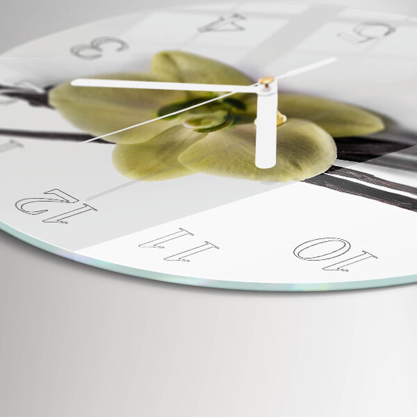 Horloge ronde Vanille