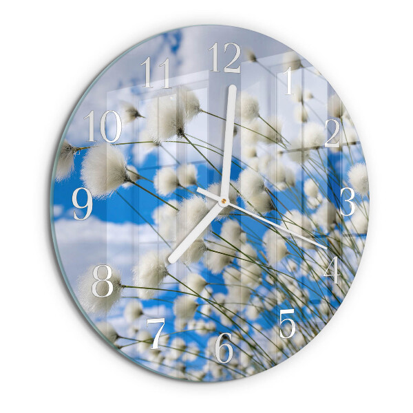 Horloge ronde Coton