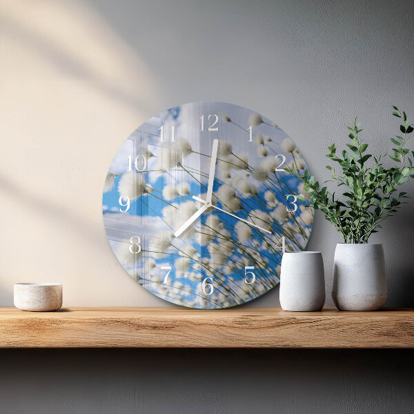 Horloge ronde Coton