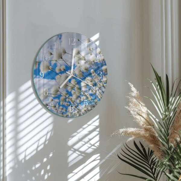Horloge ronde Coton