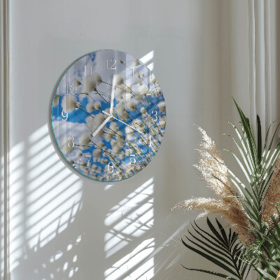 Horloge ronde Coton