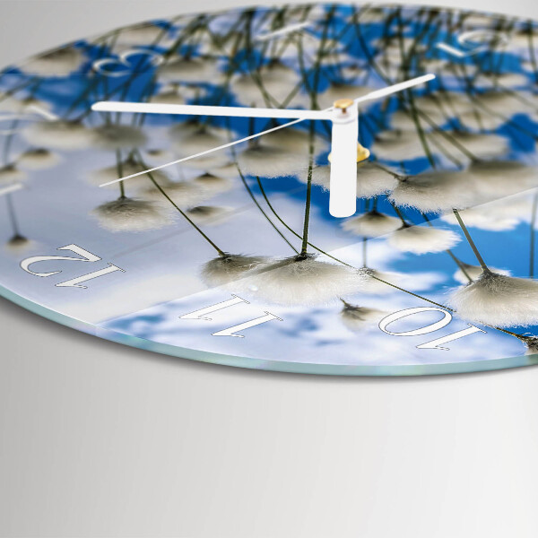 Horloge ronde Coton
