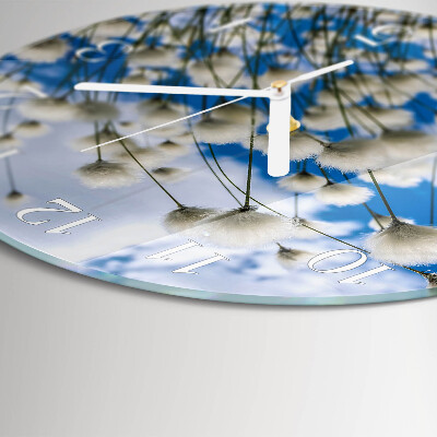 Horloge ronde Coton