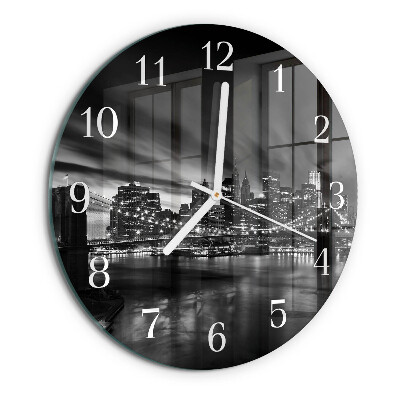 Horloge ronde Ville
