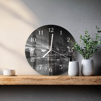 Horloge ronde Ville