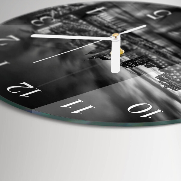 Horloge ronde Ville