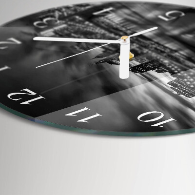 Horloge ronde Ville