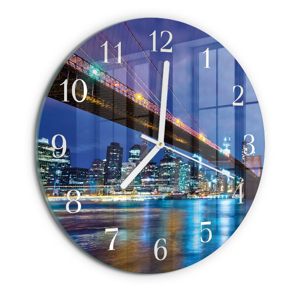 Horloge ronde Pont