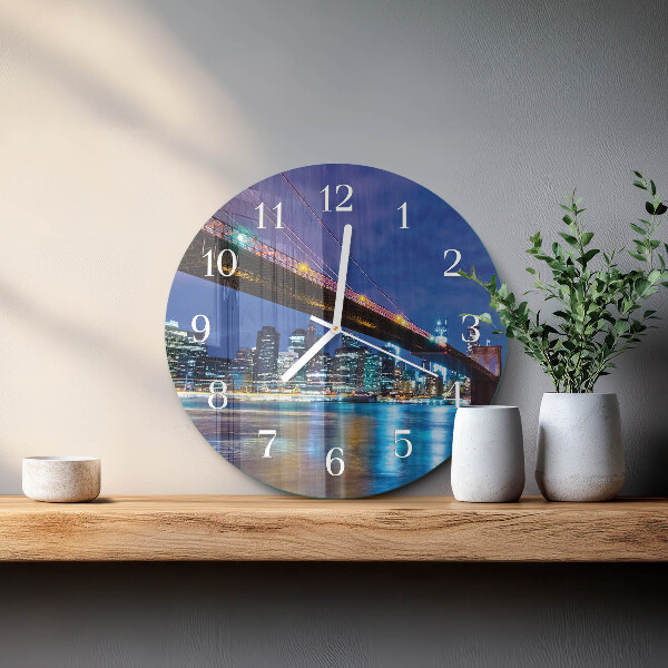Horloge ronde Pont