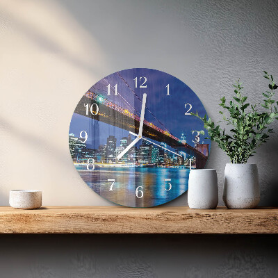 Horloge ronde Pont